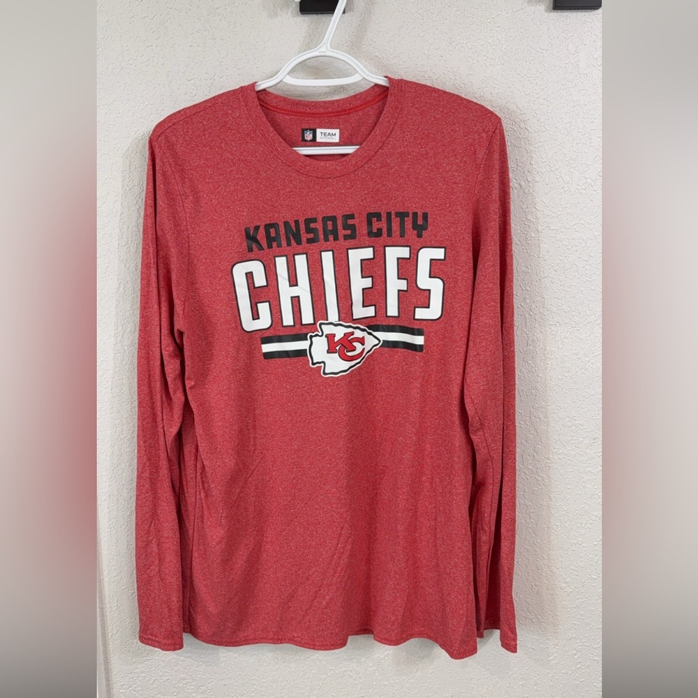 NFL Kansas City Chiefs Red Long Sleeve Tee